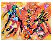 38 In Persuit 18 x 24 inches acrylic & fabric on canvas 2014 R.jpg